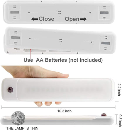BIGMONAT Battery Operated Under Cabinet Lighting with Remote, Wireless Color Changing Under Counter Light, Stick on RGB Light Bar for Kitchen Bedside Shelf Closet TV Backlight Game