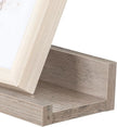 HOOBRO Floating Shelves, Wall Shelf Set of 3, 47.2 Inches Hanging Shelf with Raised Edge and Invisible Brackets, for Bathroom, Bedroom, Kitchen, Office, Living Room Decor, Greige BG92BJ01