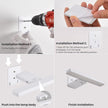 Picture Lights for Wall Battery Operated White Wireless Art Light for Paintings, Rechargeable Display Lighting for Picture with Remote Control, RGB Poster Lights for Gallery, Frame, Portraits, 2 Pack
