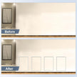 NeatiEase 4 Set Peel and Stick Wall Molding Trim Kit, 16