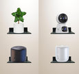 Small Wall Shelf,3.0mm Aluminum Alloy Small Floating Shelf,for Bathroom, Bedroom, Living Room, Kitchen,Office(6.5 Inch Black)