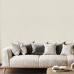 Matte White Grasscloth Textured Wallpaper Natural&Neutral&Handmade Style Thick Peel and Stick Removable for Bedroom,Office,Cabinet(16.5”x236.2”) (Silver Powder&Vegetation) M16