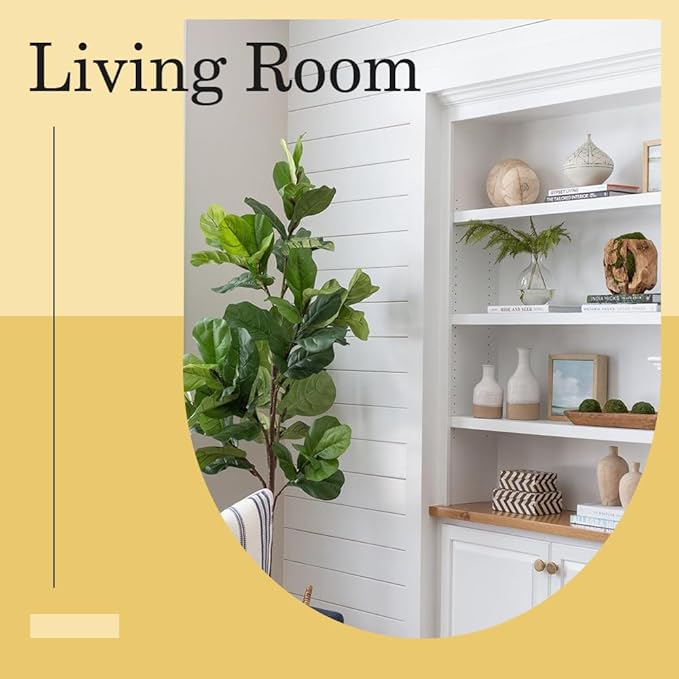 Habudda Floating Shelves for Wall, Natural Wood Shelf, 30 inch Long, White Wooden Rustic Decor for Bathroom Kitchen Bedroom, Hanging Mounted Invisible Bracket, Set of 2