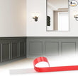 Accent Wall Molding Kit Premade Wainscoting Panels Wall Molding Peel and Stick Panel White Pre Cut Trim for Walls Picture Frame Molding for Home Decoration(6 Set,20 x 20 Inch)