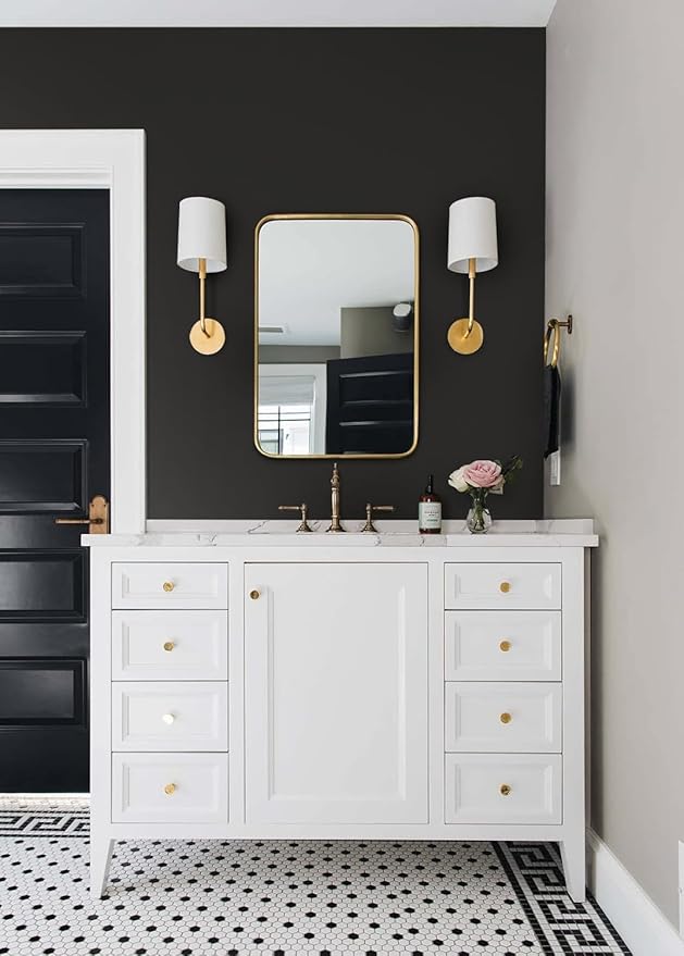 15.7" x 787" Black Wallpaper Matte Black Contact Paper Self Adhesive Peel and Stick Wallpaper Removable Vinyl Film Decorative for Desk Wallcovering Furniture Countertop Cabinet