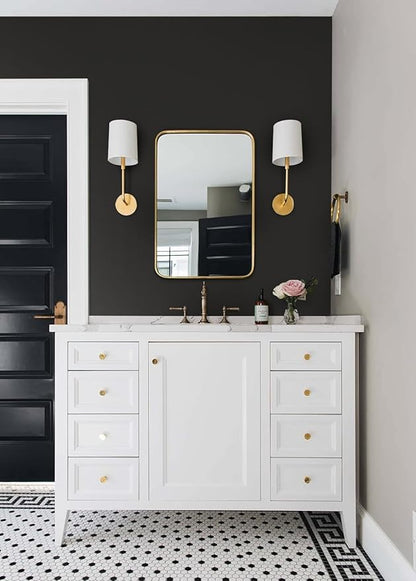15.7" x 787" Black Wallpaper Matte Black Contact Paper Self Adhesive Peel and Stick Wallpaper Removable Vinyl Film Decorative for Desk Wallcovering Furniture Countertop Cabinet