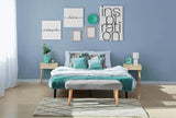 Safiyya Blue Peel and Stick Wallpaper 984.2