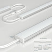 Under Cabinet Lighting Plug in. 6 PCS 12 Inch Likable Low Profile Bright Light Strips. Dimmable 24W LED Kit for Kitchen Cabinets Countertop Workbench Counter Shelf Closets Daylight 5000K
