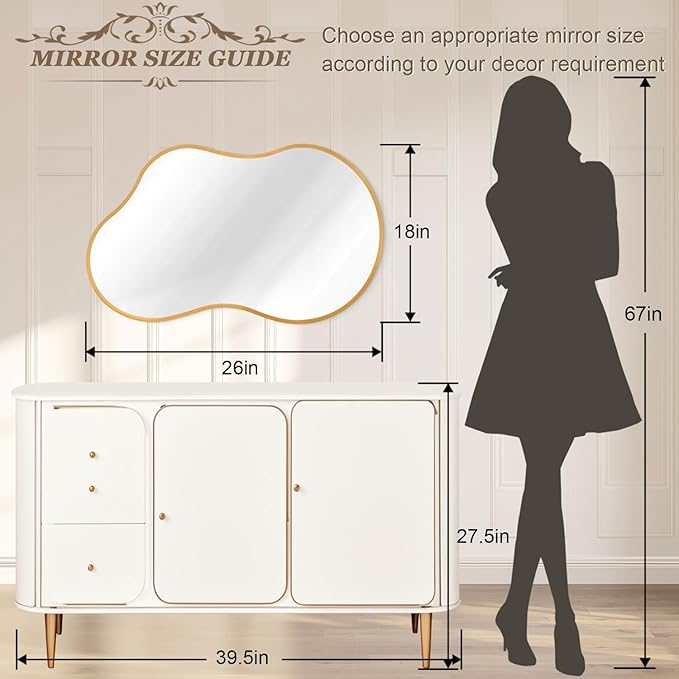Irregcular Wall Mirror 26