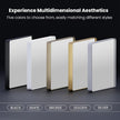 Black Bathroom Mirror 60X36 Inch, Black Metal Framed Mirror for Wall, Rounded Rectangle Matte Bathroom Vanity Mirror with Tempered Glass, Anti-Rust, Horizontal/Vertical