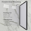 28x32 Inch Black Metal Framed Bathrrom Mirror for Wall, Matte Black Rectangle Mirror, Rounded Corner, Anti-Rust (Horizontal/Vertical)