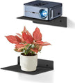 eZAKKA Metal Wall Shelves, Metal Floating Shelf,12