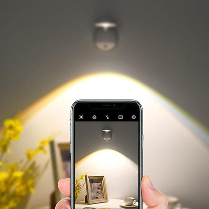 Wireless Picture Light Battery Operated Set of 2, Painting Light with Motion Sensor and Remote Control, Stepless Dimming Art Display Light for Picture Frame