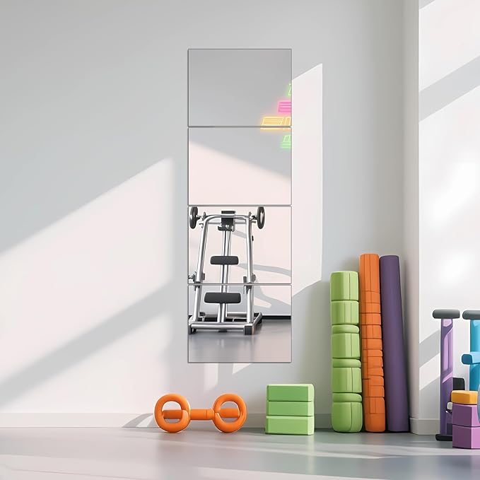 Ruomeng Full Length Wall Mirror Tiles - 12