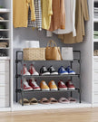 Kitsure Shoe Rack for Closet, Sturdy Shoe Storage for Entryway, Space-Saving Shoe Rack Small and Shoe Shelf, 27.6