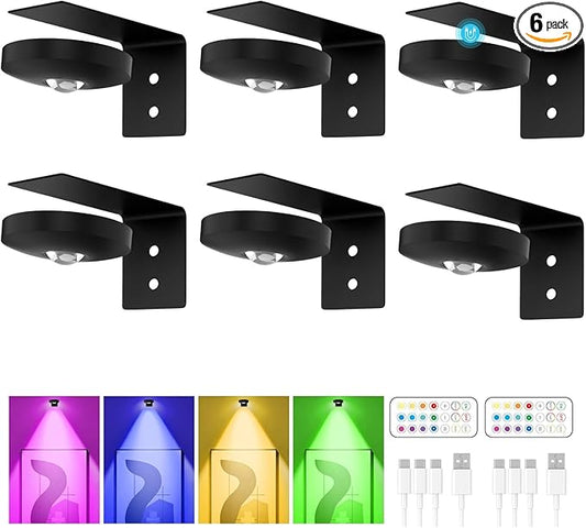 Battery Operated Painting Light, Magnetic Picture Light with Remote Dimmable and Timer