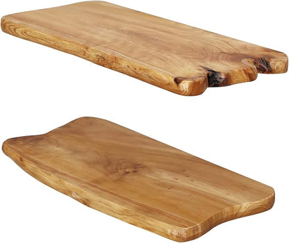 WELLAND 16” Cedar Natural Edge Floating Shelf Set of 2