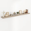 72 Inch Floating Shelves, 3D Textured Wood Grain, 72