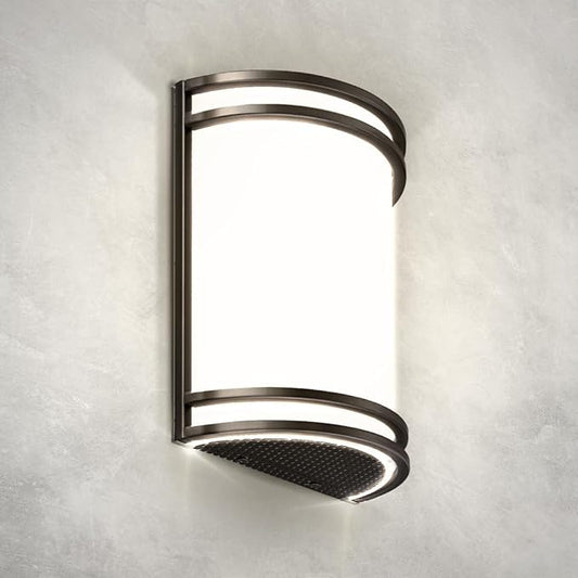 ASD LED Indoor Wall Mount Light Fixture - 10 Inch 15W Modern Interior Oil Rubbed Bronze Dimmable Wall Sconce Light - ETL 3000K 4000K 5000K Adjustable - Hallway, Bedroom LED Wall Lights