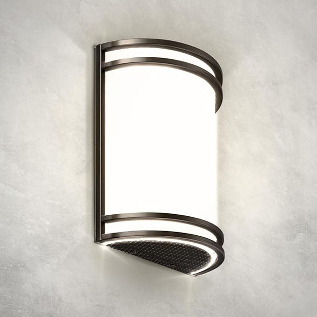 ASD LED Indoor Wall Mount Light Fixture - 10 Inch 15W Modern Interior Oil Rubbed Bronze Dimmable Wall Sconce Light - ETL 3000K 4000K 5000K Adjustable - Hallway, Bedroom LED Wall Lights