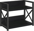 YINMIT Countertop Shelf Organizer,Coffee Bar Accessories,Spice Rack,Coffee Counter Shelf,2 Tier Coffee Organizer Station for Mugs,Cups,Cream,Syrup (Black, Small)