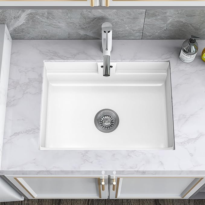 practicalWs White/Grey Marble Contact Paper 23.6