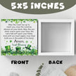Irish Blessing Decor St Patricks Day Decorations Rustic Wood Sign Home Tabletop Shelf Desk Decor St Patrick's Day Decorations 5 X 5 Inches