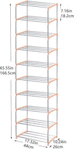 Stackable Small Shoe Rack, Entryway, Hallway and Closet Space Saving Storage and Organization (10-Tier, Pink)