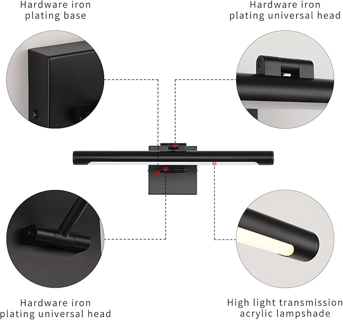 Joosenhouse LED Picture Light Fixtures 16.53