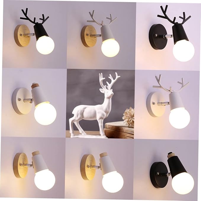 Mikikit Elegant Wall Sconce Loft Lighting Decor Wall Lamp for Bedroom Living Room Bathroom