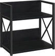 YINMIT Countertop Shelf Organizer,Coffee Bar Accessories,Spice Rack,Coffee Counter Shelf,2 Tier Coffee Organizer Station for Mugs,Cups,Cream,Syrup(Black, Medium)