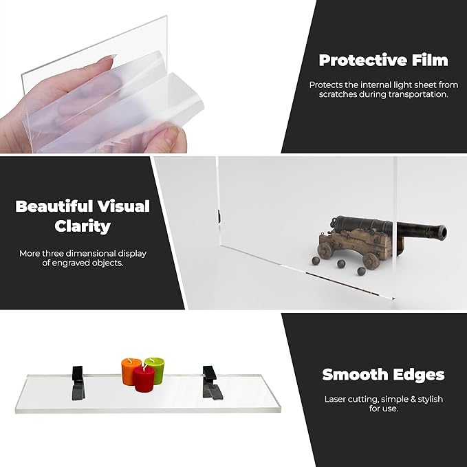 Clear Acrylic Shelf 6