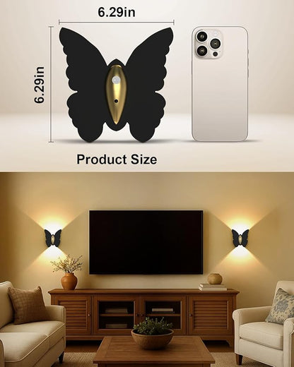 1 Pack Rechargeable Motion Sensor Wall Light: 5000mAh Battery Operated Wall Sconce 3 Colors Wireless Motion Sensor Closet Light Magnetic LED Indoor Up and Down Wall Lamp for Bedroom Hallway Stair