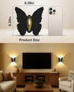 1 Pack Rechargeable Motion Sensor Wall Light: 5000mAh Battery Operated Wall Sconce 3 Colors Wireless Motion Sensor Closet Light Magnetic LED Indoor Up and Down Wall Lamp for Bedroom Hallway Stair