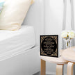 Islamic Decor - Islamic Gifts - Ramadan Decorations - Ramadan Mubarak Wooden Sign Home Office Living Room Bedroom Kitchen Desk Table Shelf Wall Decor - 5 x 5 Inches