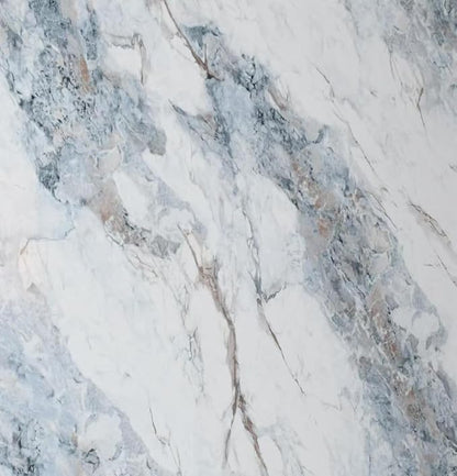 Thick Blue Marble Granite peel and stick Wall Paper 32x157inch Vinyl Wrap Flower Textured Countertop Waterproof Contact Paper Removable Modern Walls Sticker Mural Top Decor Barthroom Backsplash Roll