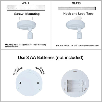 Picture Light Battery Operated, 3 Color Temperatures Picture Light with Remote, Indoor LED Spot Lights for Plants for Wall Frame Dartboard Art Painting Display Accent-White