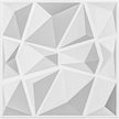 Art3d 12 Pack 3D Diamond Design Wall Panels 19.7