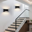 Black Modern LED Wall Sconce (with G9 Bulbs) Hardwired Indoor Wall Lights Up and Down Wall Mount Lamps for Hallways, Bedrooms, Hallways, Living Room 3000K Warm White