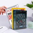 Book Ends, Bookends, Book Ends for Shelves, Bookends for Shelves, Bookend, Book Ends for Heavy Books, Book Shelf Holder Home Decorative, Metal Bookends Black 1 Pair, Bookend Supports, Book Stoppers