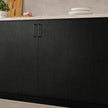 Heroad Peel and Stick Wallpaper Wood Contact Paper Wood Wallpaper Black Wood Grain Contact Paper Thicken Textured for Cabinets and Drawers Countertops Waterproof Self Adhesive Vinyl 17.5