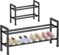 Abiglifty 2-Tier Expandable Shoe Rack,17