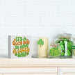 It's A Good Day to Have A Lucky Day Funny St Patricks Day Shamrock Decor Desk Decor Wooden Box Sign St Patricks Day Decorations Irish Blessing Wood Block Plaque Box Sign for Home Decoration