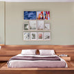 AZSKY 36 Inch Floating Shelves,Wall-Mounted Photo Ledge Shelves Set of 3,Natural Wood Shelves for Display Items What You Want,3 Same Sizes