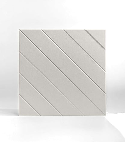 21.65" Large Square Acoustic Panels 4-Pack - Sound Absorbing Wall Panels, Noise Reducing Soundproof Decorative Felt Tiles for Home Office, Studio, Living Room - Beige