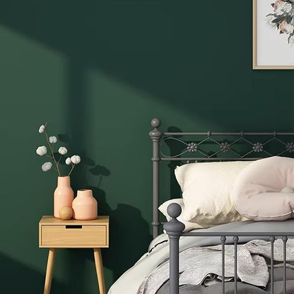 Yancorp 120" Matte Green Contact Paper - Peel & Stick Wallpaper, Removable Solid Green for Cabinets & Countertops (16"x120")
