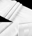 Q QIHANG Simple Fashionable Non-Woven Wallpaper 3D Embossed Three-Dimensional Flocking Foaming Wave Stripes Bedroom Living Room TV Background Wall Shop Decoration20.87 Wx393.7 L Non-Pasted (Cream)