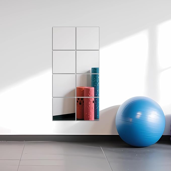 Ruomeng Full Length Wall Mirror Tiles - 10