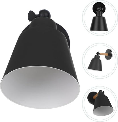 DOITOOL 1Pc Nordic Style Wall Light Decor Simple Backdrop Light for Bedroom and Hallway Elegant Design Low Energy Consumption for Indoor Aisle Illumination