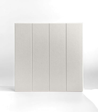 21.65" Large Square Acoustic Panels 4-Pack - Sound Absorbing Wall Panels, Noise Reducing Soundproof Decorative Felt Tiles for Home Office, Studio, Living Room - Beige
